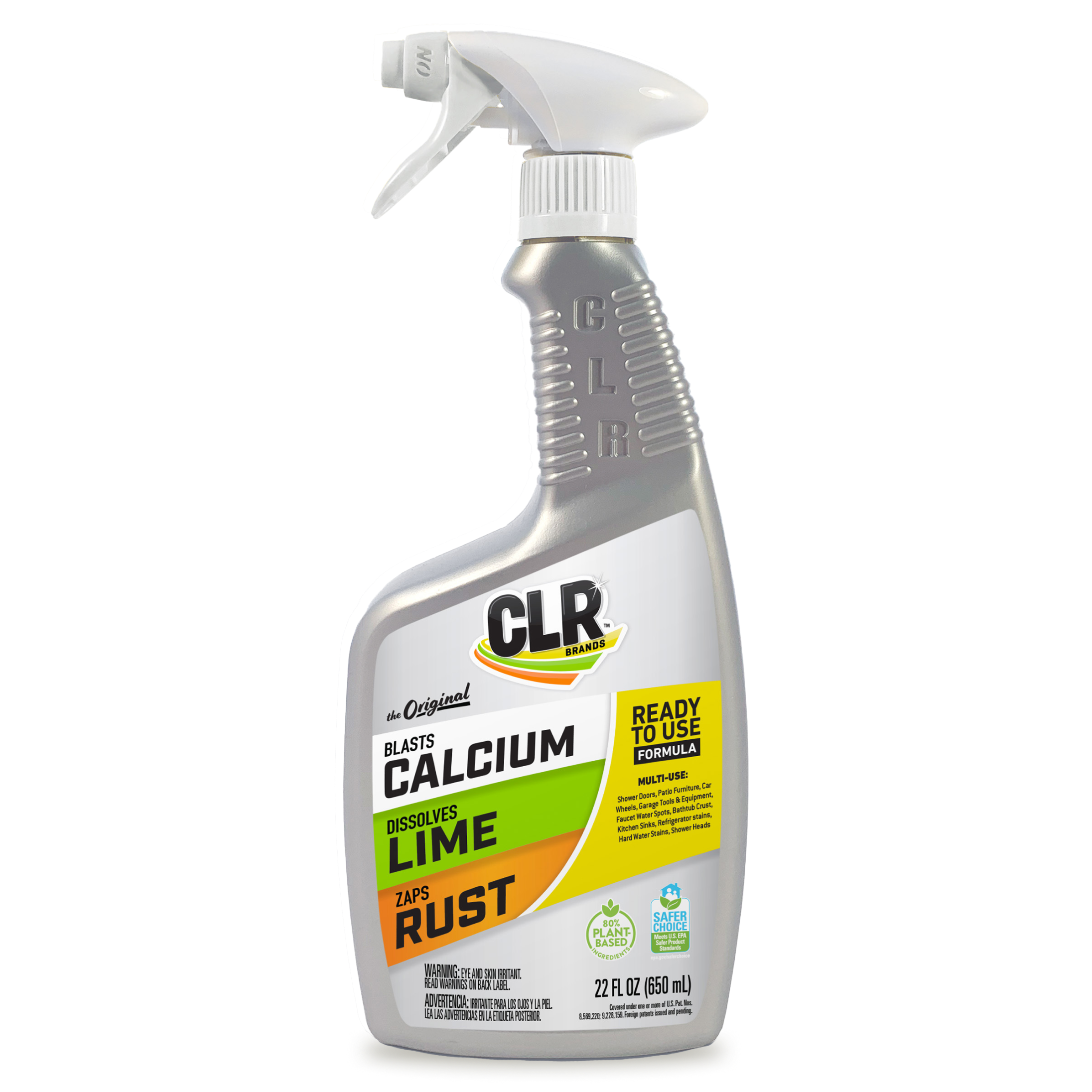 Calcium, Lime, & Rust Remover Spray Bottle package