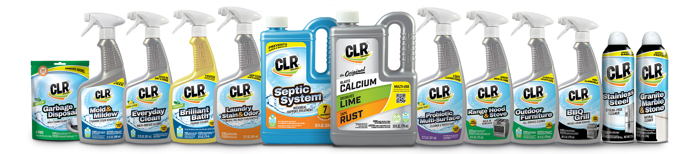 CLR's complete product line