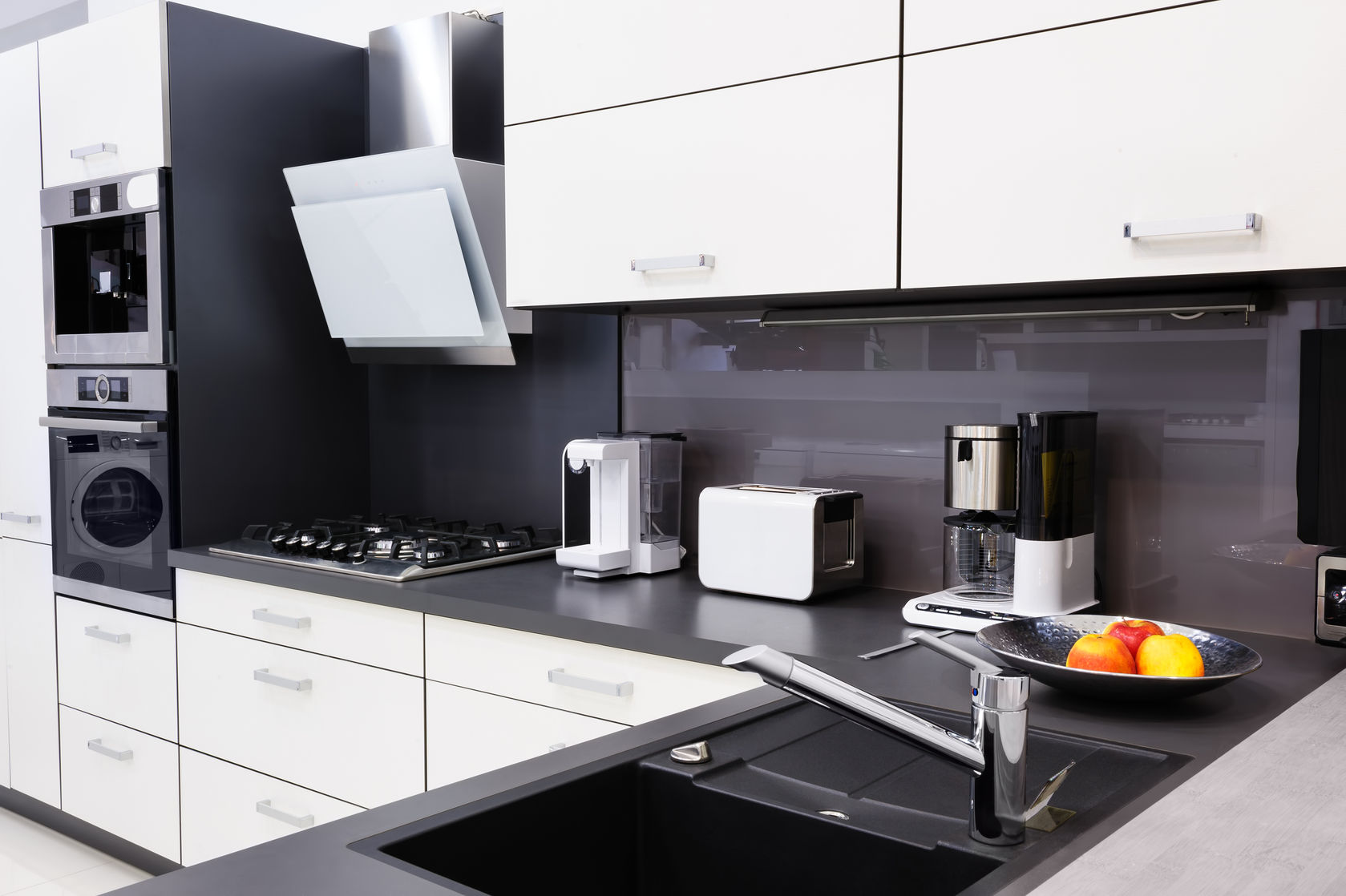 A clean and organized kitchen