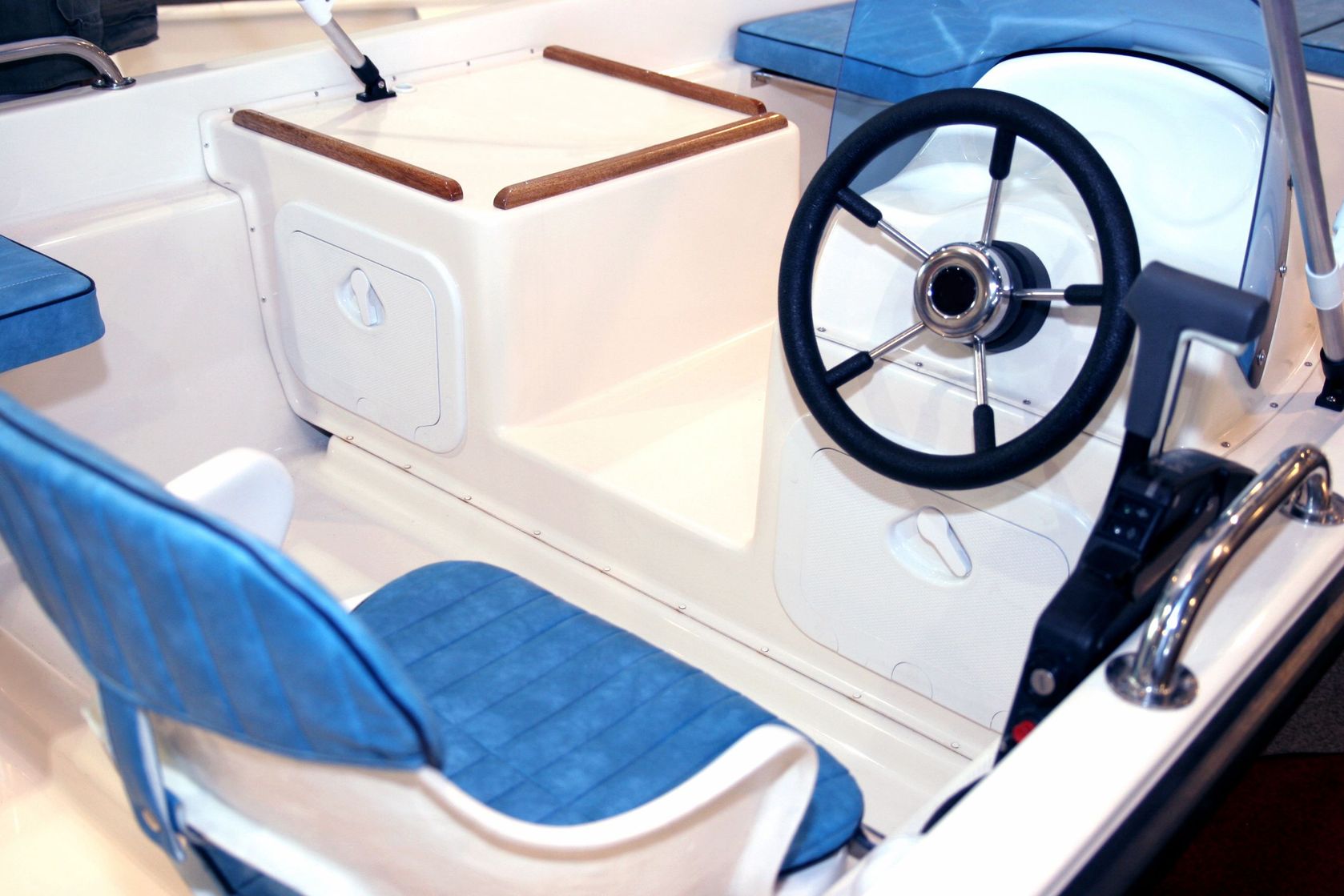 Perfectly Clean Boat Seats