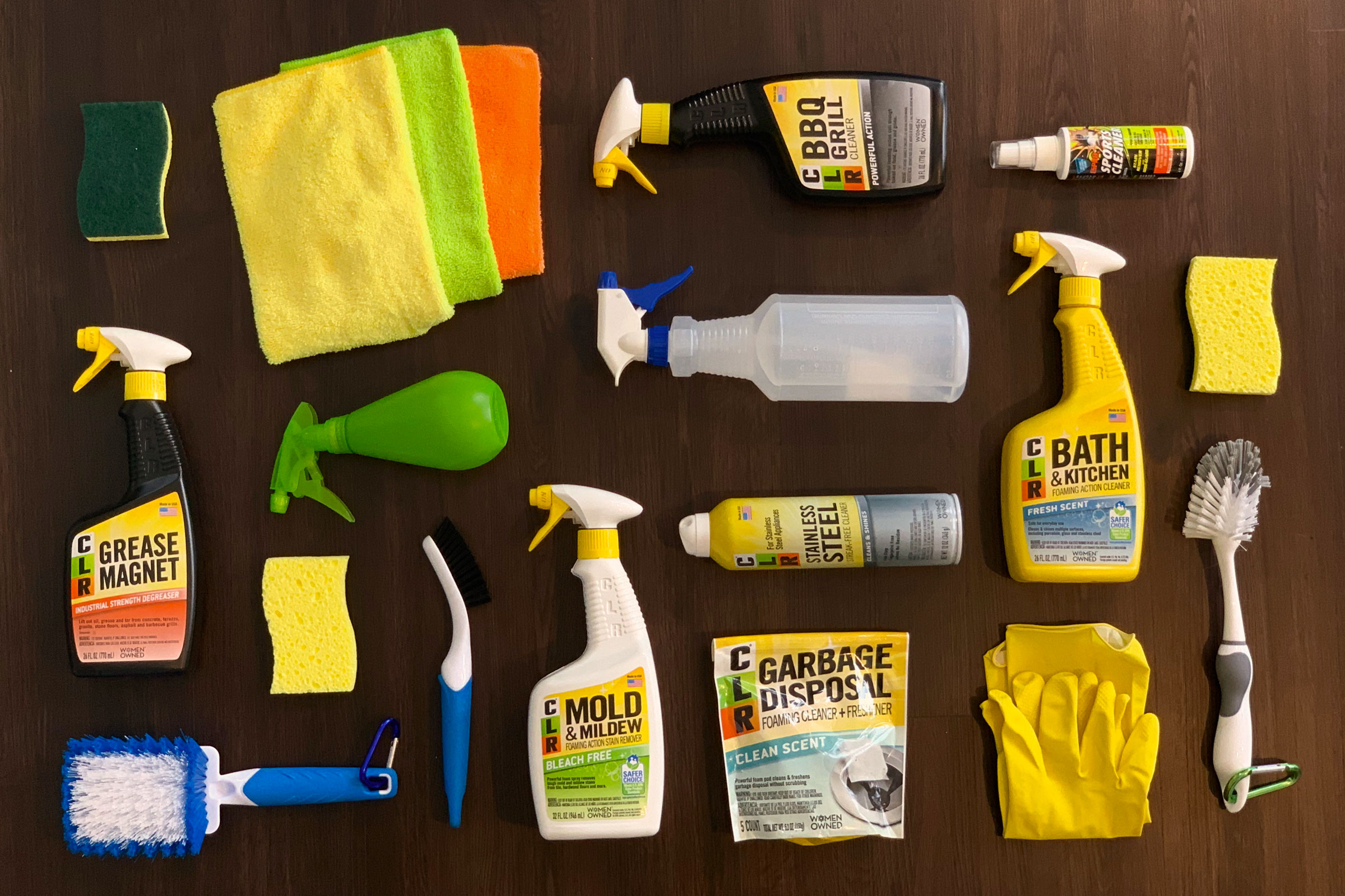 Collection of CLR Cleaning Products